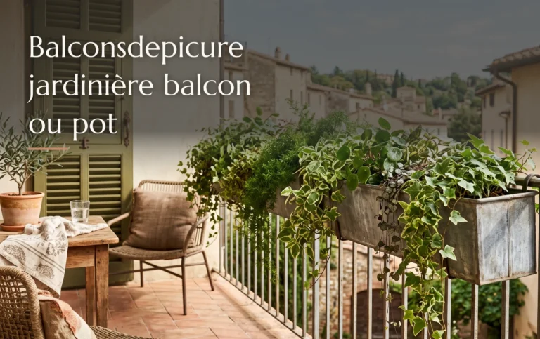 Balconsdepicure jardinière balcon ou pot : que choisir ?