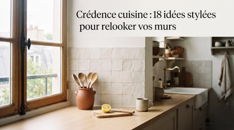 Crédence cuisine : 18 idées stylées pour relooker vos murs