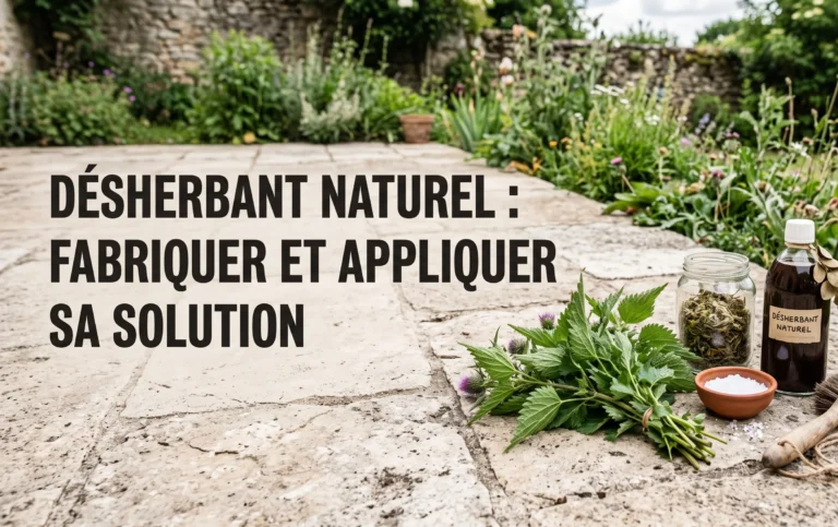 Desherbant naturel : fabriquer et appliquer sa solution