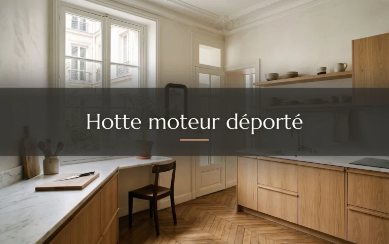 Hotte moteur déporté : choisir un modèle silencieux
