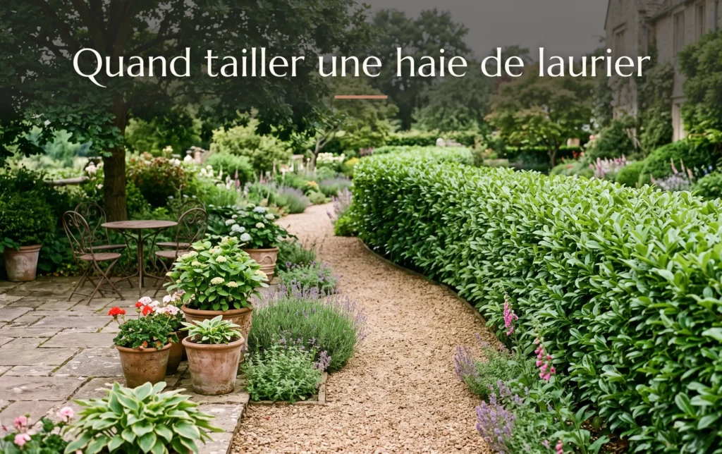 Quand tailler une haie de laurier : la méthode qui marche