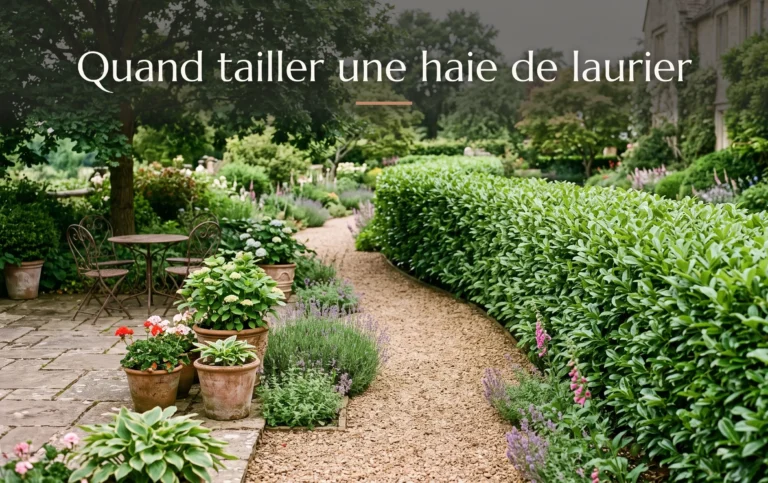 Quand tailler une haie de laurier : la méthode qui marche